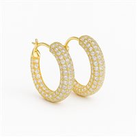 Boucles d'oreilles Idee Preziose dal 1987 Femme in Or jaune Zircone IP.OK18G/147 - IP.OK18G/147